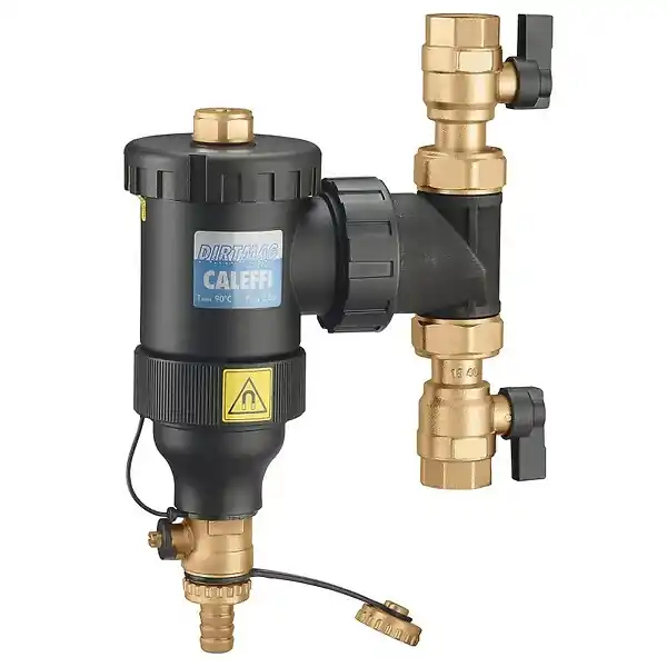 Pot de décantation Thermador DIRTMAG 1" F 3bar orientable avec vannes et anneau magnétique Authentique