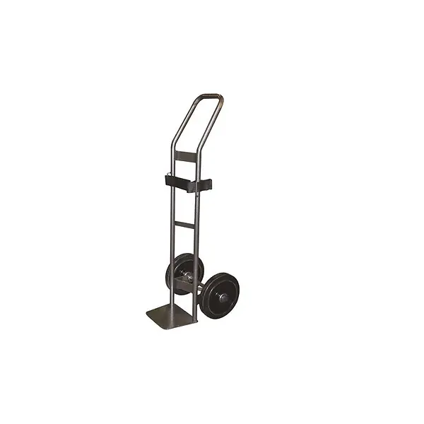 Diable charge cylindrique roues en caoutchouc noir 200kg SAC15-RSN Stockman Meilleur Choix