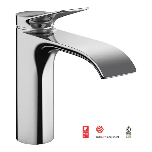Hansgrohe Vivenis Mitigeur de lavabo 110 sans tirette ni vidage, chromé (75022000) Prix Choc