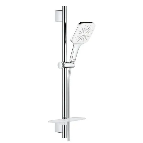 Ensemble VITALIO SMARTACTIVE GROHE 26596000 130 CUBE - douchette 3 jets + barre 60 cm + flexible 175 cm - chrome Certifié