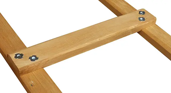 Echelle de couvreur renforcée en bois pro 3 m OUTIFRANCE Certifié
