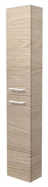 Colonne de bain MDF mélaminé - Chêne clair - 170x16x30cm VIF Bon Marché