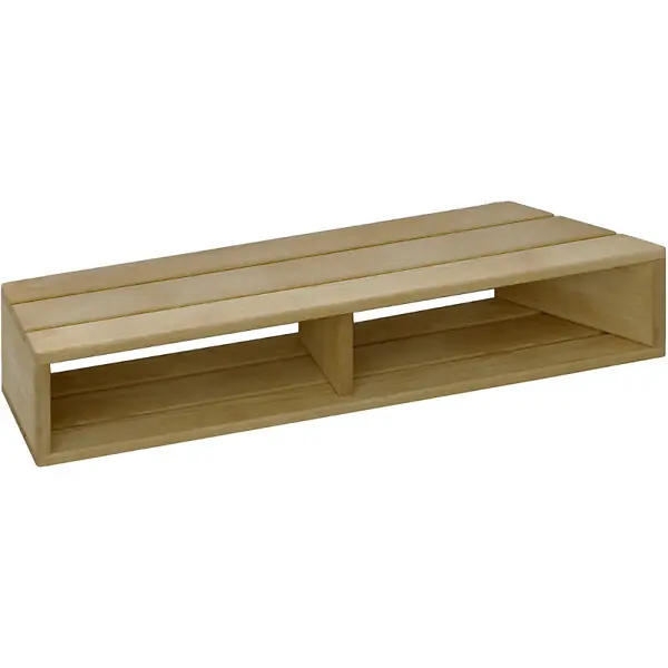 Pas Cher Marche pied pour baignoire 70 cm Bois JACOB DELAFON