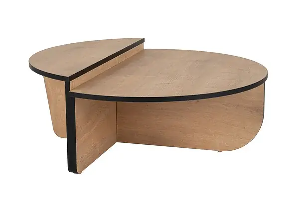 Table basse en bois "Orion" 90 x 60 x 30 cm - Chêne à miel HABITAT ET JARDIN Meilleur Prix