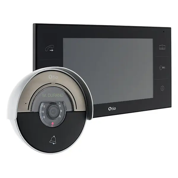Acheter En Ligne Portier vidéo VisiHome avec mémoire interne - 2 fils - Otio