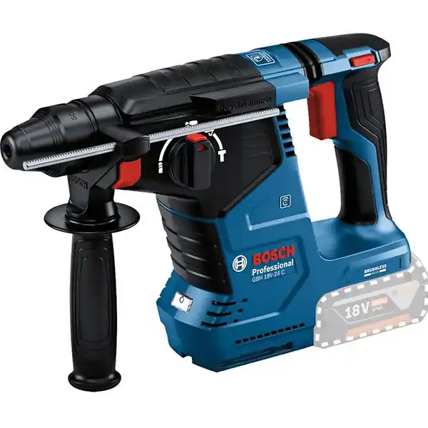 Authentique Perforateur sans-fil SDS-plus BOSCH 0611923001 GBH 18V-24 C Professionnal dans L-boxx 238 (sans batteries, sans chargeur)