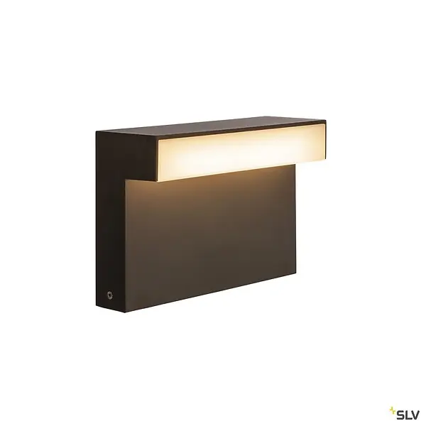 Borne extérieure SLV L-LINE OUT 30, anthracite, LED, 11,5W, 3000/4000K, IP65, interrupteur CCT - SLV Seulement Aujourd'hui