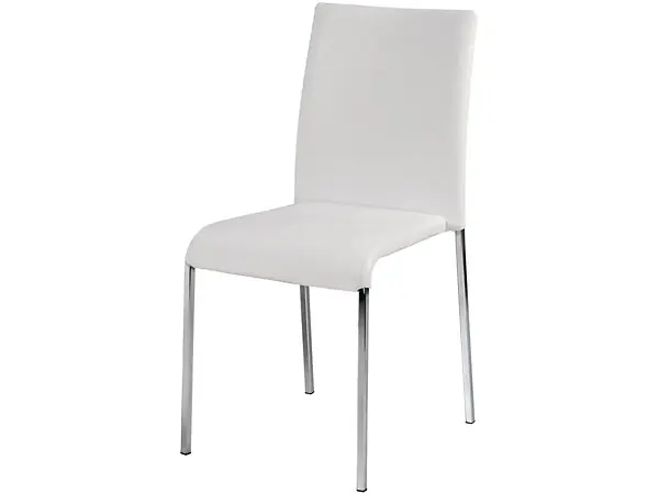Satisfait Ou Remboursé Chaise " Easy " - Blanc - Lot de 2 HABITAT ET JARDIN
