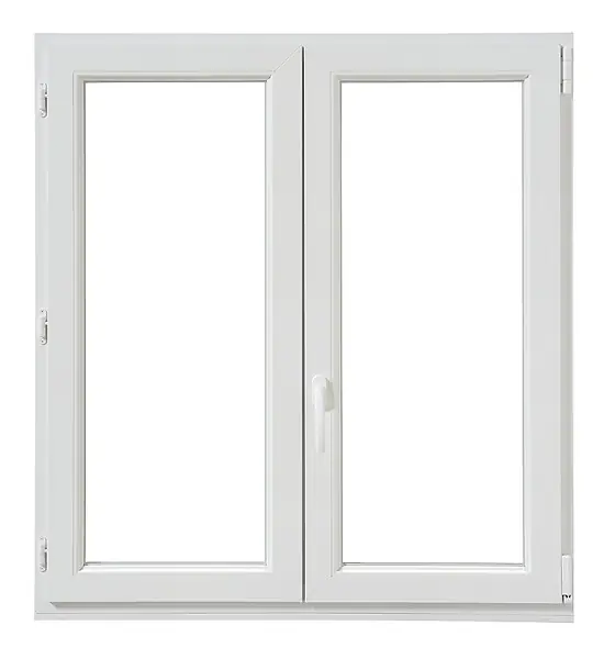Top Vente Fenêtre 2 vantaux oscillo-battante PVC - 95x100cm NEOBAIE