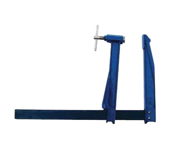 Lot de 2 Serre-joint à pompe saillie large 40x10 600mm Leman Meilleure Vente