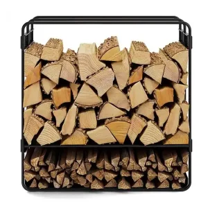 Porte bûches ZENO acier robuste rangement stable CookKing 333253 COOK KING Prix Cassé