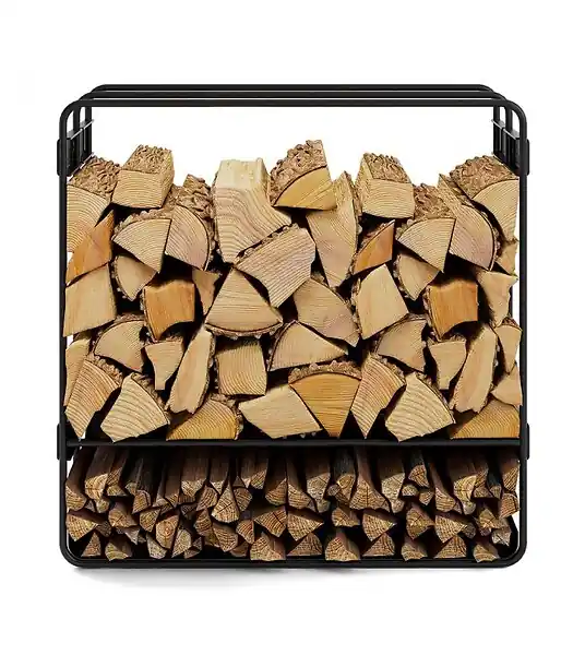Porte bûches ZENO acier robuste rangement stable CookKing 333253 COOK KING Prix Cassé
