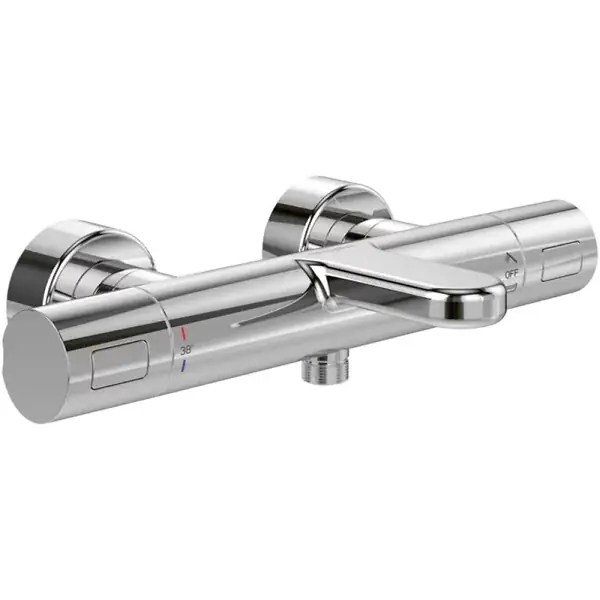 Mitigeur bain douche thermostatique Universal rond Chrome VILLEROY ET BOCH Vente Flash