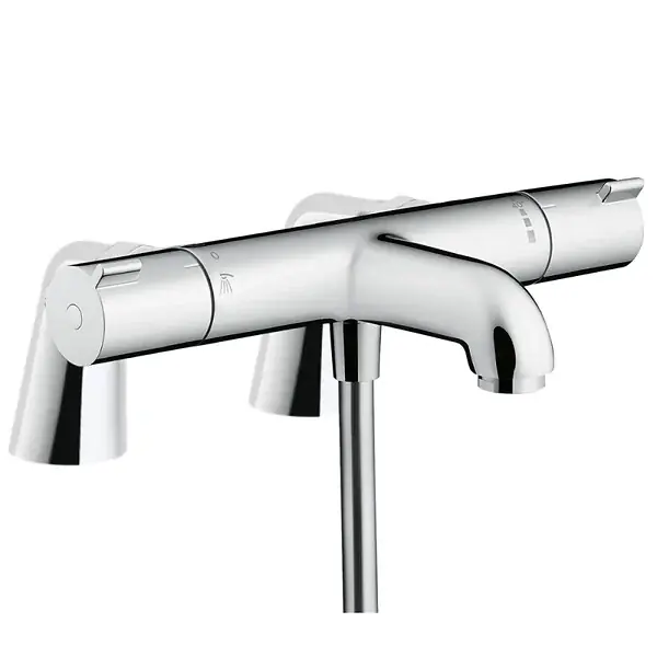 Commande En Gros Mitigeur baignoire thermostatique Ecostat 1001 CL chromé avec colonnettes HANSGROHE