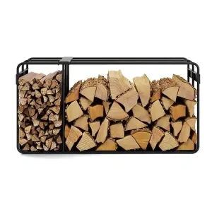 Porte bûches FLOX acier robuste design pratique CookKing 333255 COOK KING Authentique