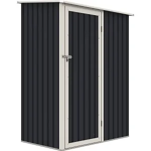 Abris de Jardin métal "Vega II"- 1.35 m² -Gris HABITAT ET JARDIN Produit De Marque
