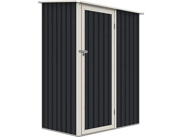 Abris de Jardin métal "Vega II"- 1.35 m² -Gris HABITAT ET JARDIN Produit De Marque