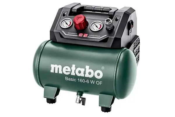 Expédition Rapide Compresseur Basic 160-6 W OF - Moteur sec - débit effectif 55 l/min METABO