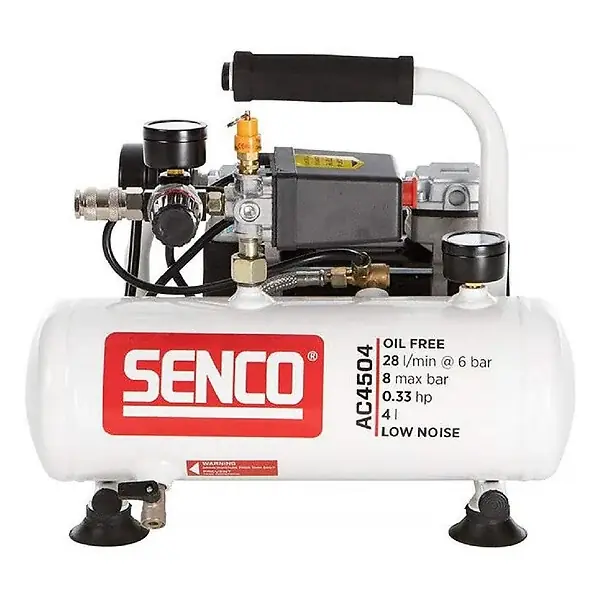 Compresseur portable SENCO AC4504 - Bruit Réduit, Sans Huile, 4L Livraison Express