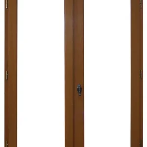 Acheter En Ligne Fenêtre bois exotique Meranti 2 vantaux - 135x80cm TOTEM