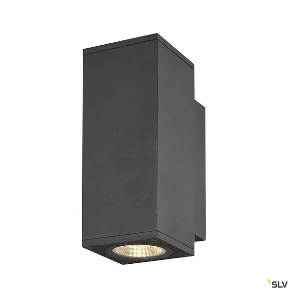 Haute Qualité Applique extérieure ENOLA SQUARE UP/DOWN, carré, anthracite, LED, 53W, 3000K/4000K, IP65 - Taille S SLV