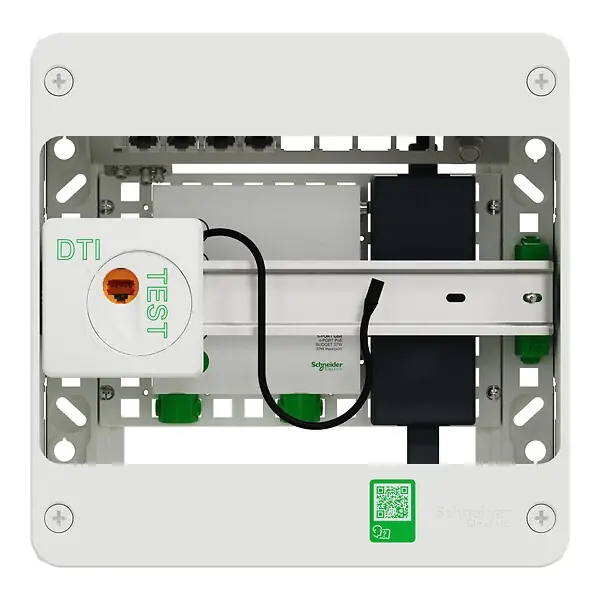 Vente Flash Coffret VDI résidentiel Resi9 - 13 modules - Switch PoE SCHNEIDER ELECTRIC