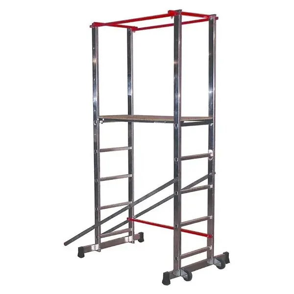 Echafaudage ESCALUX V18072 "Stratus 140" aluminium roulant H 3M60 Prix Choc