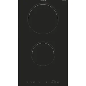 Plaque induction - 2 foyers - Noir - L.30 cm CANDY Commande En Gros