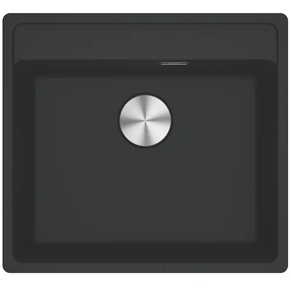 Expédié Aujourd'hui Franke Maris MRG 110-52 Evier sous plan/à fleur 55x50cm, avec bonde et siphon gain de place, en Fragranit+, Noir mat