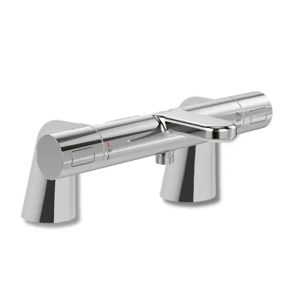 Mitigeur baignoire thermostatique Universal rond avec colonnettes VILLEROY ET BOCH Dernier Modèle