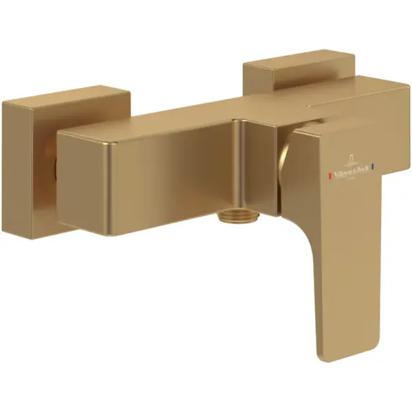 Paiement Sécurisé Villeroy & Boch Architectura Square Mitigeur Monocommande de douche , Or brossé (TVS12500100076)
