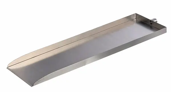 Promotion Saisonnière Élément départ Wolga - Couloir d‘eau - Inox 304 - 4x30x103cm UBBINK