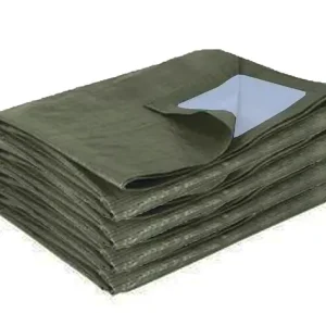 Achat Immédiat Bâche de protection pour AT 3061 - Bicolore vert foncé - 195gr/m2 HABRITA
