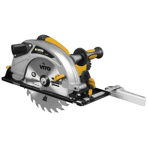 Populaire Scie circulaire 2100W Lame 235 mm 40 Dents Alesage 30mm Angle de coupe 0°- 45° VITO