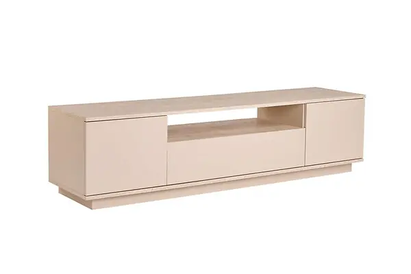 Meuble TV en bois "Veramont" - 180 x 44 x 44 cm - Beige HABITAT ET JARDIN Promotion Saisonnière