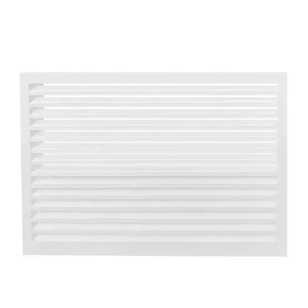 Face dos pour cache en aluminium blanc taille XL - DECOCLIM - 23AXL9010-DOS Quantité Limitée