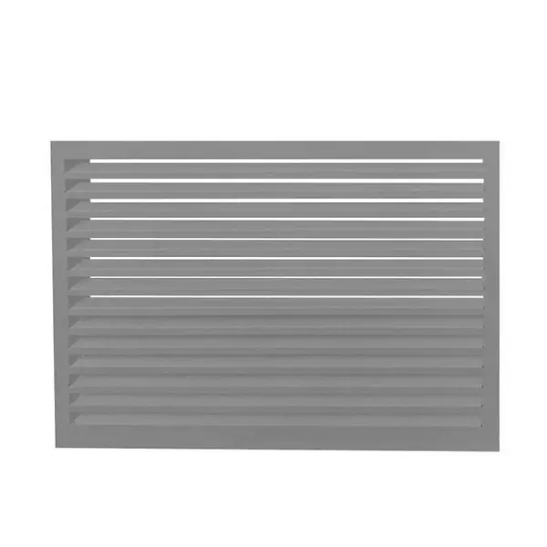 Affaire À Saisir Face dos pour cache en aluminium gris poussière taille XL - DECOCLIM - 23AXL7037-DOS