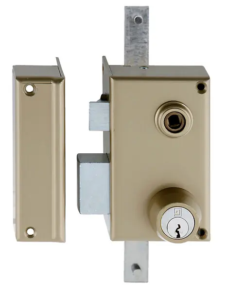 Vente Directe Serrure 3 points en applique MX4500 5 goupilles 5G verticale fouillot gauche cylindre de 45mm - HERACLES - MX-4511-5G-2