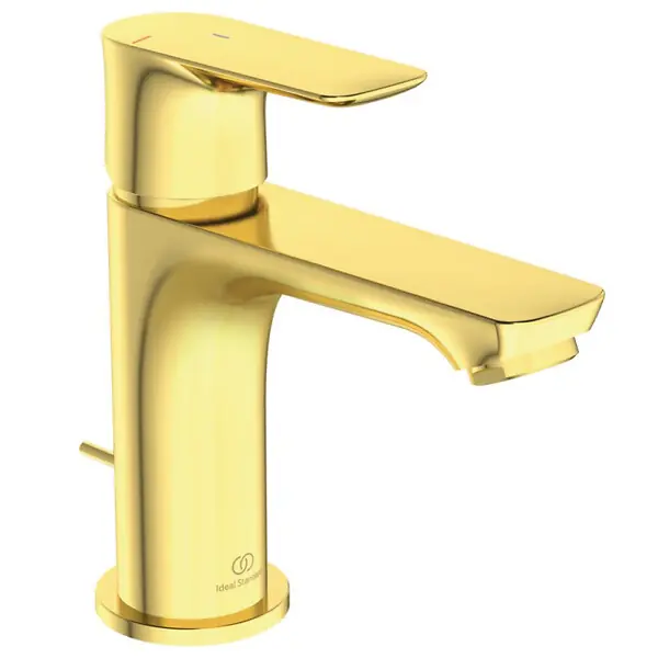 Mitigeur lavabo Connect Air avec tirette et vidage Or IDEAL STANDARD Meilleur Choix