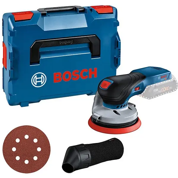 Meilleur Choix Ponceuse excentrique sans-fil BOSCH 0601372200 GEX 18V-125 dans L-boxx 136 avec disques (sans batteries, sans chargeur)