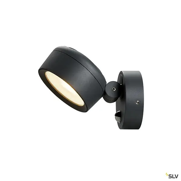Populaire Applique et plafonnier extérieur SLV ESKINA SPOT SENSOR, anthracite, LED, détecteur de mouvements