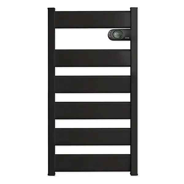 Offre Exclusive HJM Sèche-serviette LYSA à inertie céramique 750W – Anthracite-Fabriqué en Espagne BATILEC