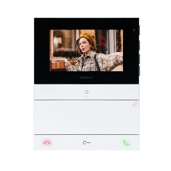 Achat Immédiat Moniteur vidéophonique couleur série PEOPLE mains libres et écran 4.3" - COMELIT - PL6721BM COMELIT IMMOTEC