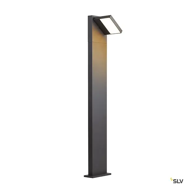 Borne extérieure SLV ABRIDOR 100, anthracite, LED, 14W, 3000K/4000K, IP55 - Hauteur 100 cm Quantité Limitée