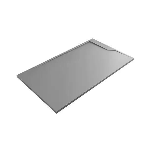Haute Qualité Receveur de douche carré Riva - Gris clair - 90x90cm KINDFORD