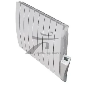 Radiateur électrique à inertie fluide Galbe - Blanc - 1500W XELANCE Seulement Aujourd'hui