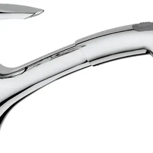 Eurodisc Mitigeur Evier avec douchette extractible 2 jets, Chrome (G-32257001) GROHE Nouveauté