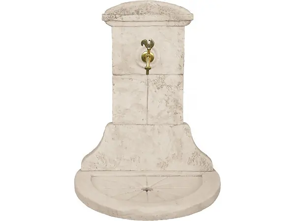 Bon Marché Fontaine "CHANTILLY" - en pierre reconstituée - 60 x 42 x 94 cm HABITAT ET JARDIN