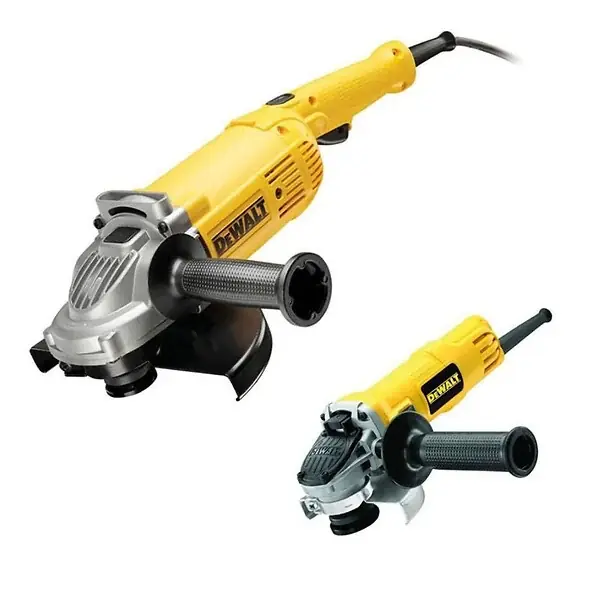 2 meuleuses Ø125mm (900W) et Ø230mm (2200W) DEWALT DWE492DUO2-QS Acheter Direct