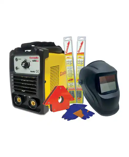 Lot poste à souder ARC 130A + accessoires - Prêt à l‘emploi CASTOLIN Offre Limitée